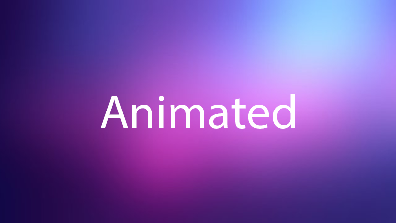 Animated