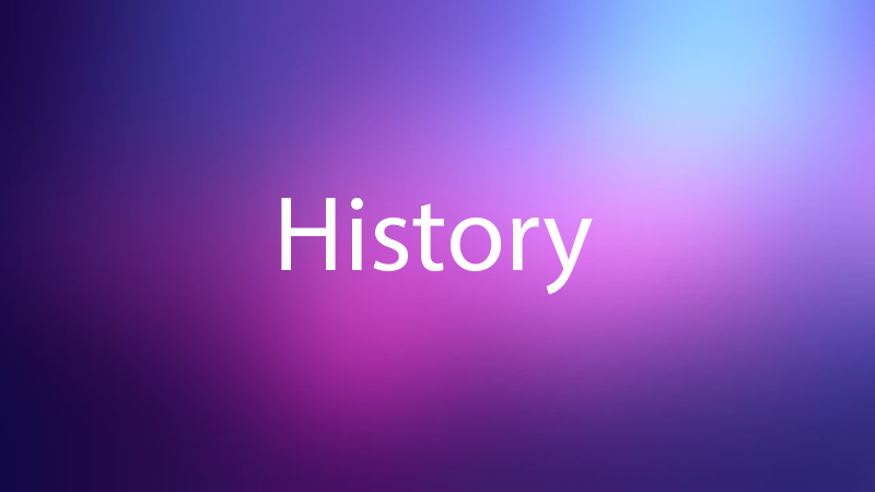 History