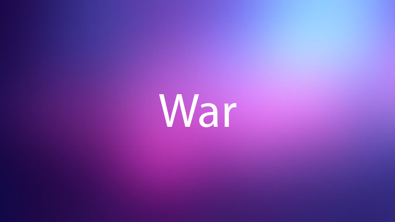 War